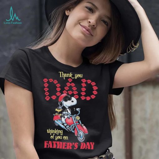 Snoopy Thank You Dad Thinking Of You On Father’s Day shirt