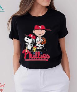 Snoopy Woodstock Charlie Brown Philadelphia Phillies Shirt