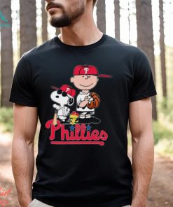 Snoopy Woodstock Charlie Brown Philadelphia Phillies Shirt