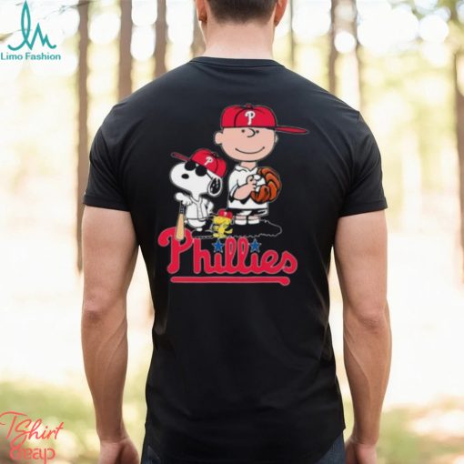 Snoopy Woodstock Charlie Brown Philadelphia Phillies Shirt