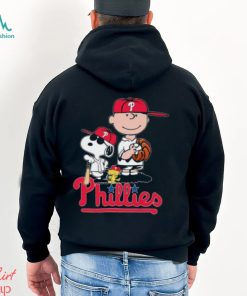 Snoopy Woodstock Charlie Brown Philadelphia Phillies Shirt