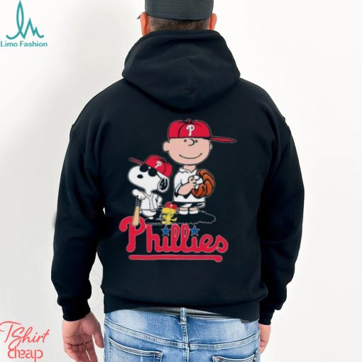 Snoopy Woodstock Charlie Brown Philadelphia Phillies Shirt