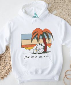 Snoopy son of a beach art shirt