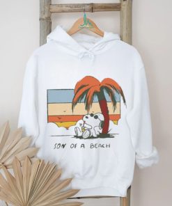 Snoopy son of a beach art shirt