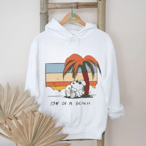 Snoopy son of a beach art shirt