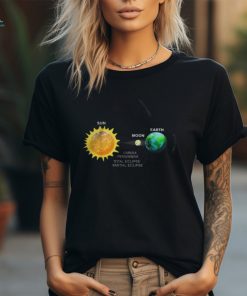 Solar Eclipse 2024 Infographic Funny Skywatcher Astronomy Shirt