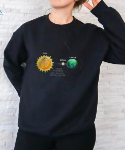 Solar Eclipse 2024 Infographic Funny Skywatcher Astronomy Shirt