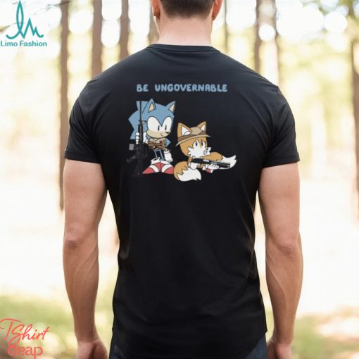 Sonic Be Ungovernable T Shirt