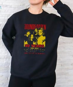 Soundgarden 40 Years 1984 2024 Thank You For The Memories Shirt