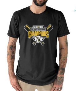 Southern Mississippi Golden Eagles Back 2 Back Sun Belt Baseball Tournament Champions 2023 2024 Shirt