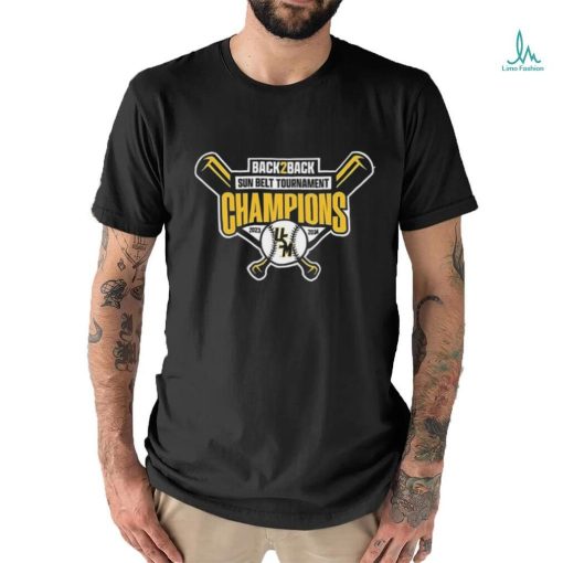 Southern Mississippi Golden Eagles Back 2 Back Sun Belt Baseball Tournament Champions 2023 2024 Shirt