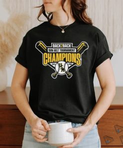 Southern Mississippi Golden Eagles Back 2 Back Sun Belt Baseball Tournament Champions 2023 2024 Shirt