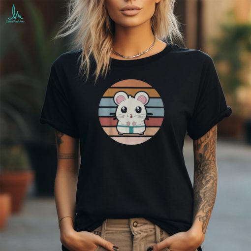 Spectacle Hamster Costume For Boys And Girls Vintage Women T shirt