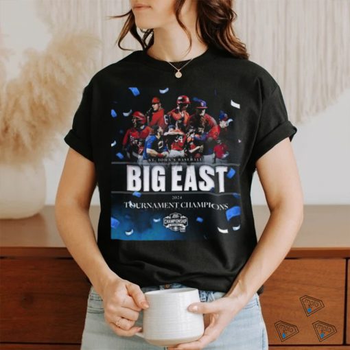 St. John’s Baseball 2024 Big East Tournament Champions Shirt