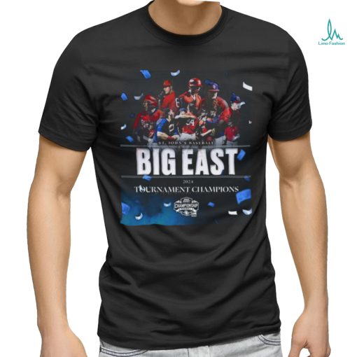 St. John’s Baseball 2024 Big East Tournament Champions Shirt