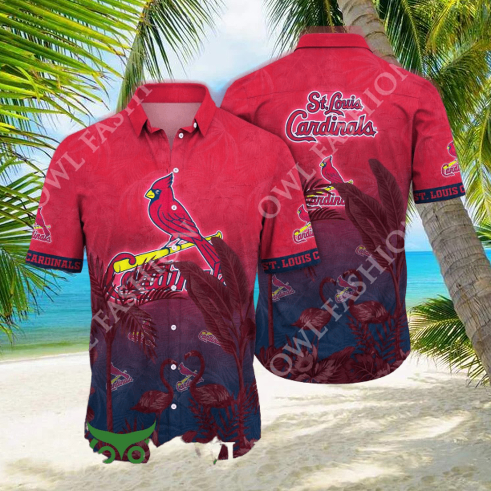 St. Louis Cardinals MLB Hawaiian Shirt Air Conditioning Time Aloha Shirt St. Louis Cardinals MLB Hawaiian Shirt Air Conditioning Time Aloha Shirt