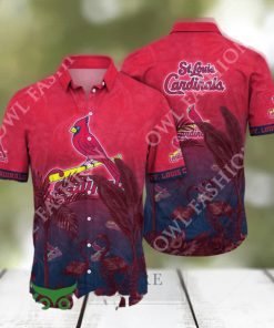 St. Louis Cardinals MLB Hawaiian Shirt Air Conditioning Time Aloha Shirt