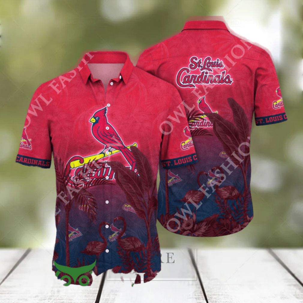 St. Louis Cardinals MLB Hawaiian Shirt Air Conditioning Time Aloha Shirt St. Louis Cardinals MLB Hawaiian Shirt Air Conditioning Time Aloha Shirt
