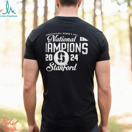 Stanford Cardinal Blue 84 Unisex 2024 NCAA Women’s Golf National Champions T Shirt