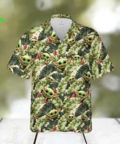 Star Wars Baby Yoda Forest Tropical Aloha Hawaiian Shirt Gifts For Men And Women Hawaiian Shirt