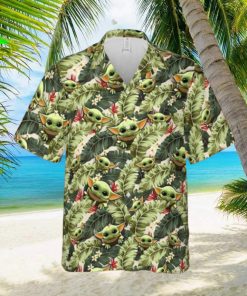 Star Wars Baby Yoda Forest Tropical Aloha Hawaiian Shirt Gifts For Men And Women Hawaiian Shirt