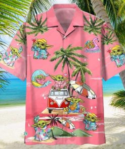 Star Wars Baby Yoda Perfect For Your Family Summer Beach Tropical Aloha Hawaiian Shirt Gifts For Men And Women Hawaiian Shirt