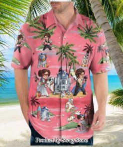 Star Wars Leia Organa Han Solo Unique Hawaiian Shirt