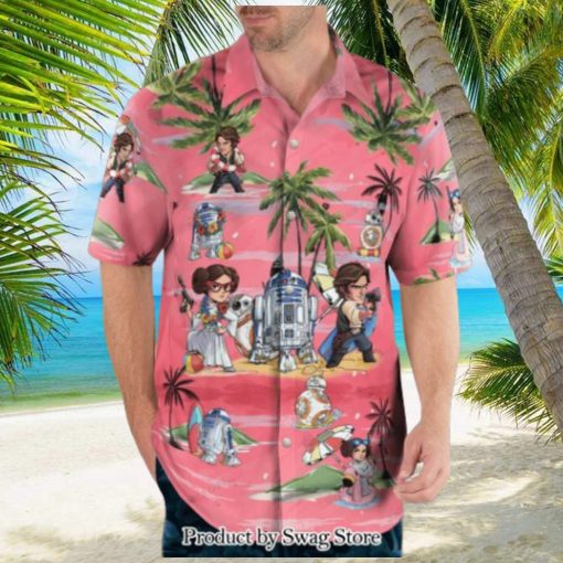 Star Wars Leia Organa Han Solo Unique Hawaiian Shirt