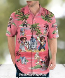 Star Wars Leia Organa Han Solo Unique Hawaiian Shirt