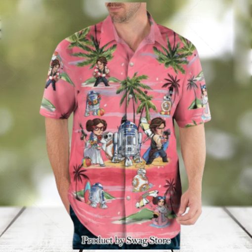 Star Wars Leia Organa Han Solo Unique Hawaiian Shirt