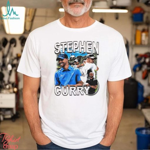 Stephen Curry Golden State Warriors golf graphic shirt