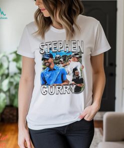 Stephen Curry Golden State Warriors golf graphic shirt