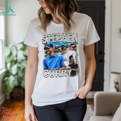 Stephen Curry Golden State Warriors golf graphic shirt