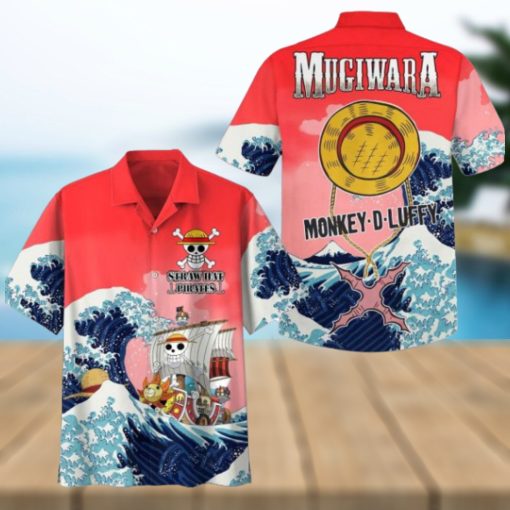 Straw Hat Pirates Mugiwara Monkey D Luffy Hawaiian Shirt