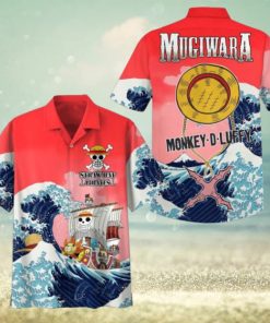 Straw Hat Pirates Mugiwara Monkey D Luffy Hawaiian Shirt