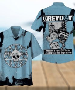 Suicideboys G59 Grey Day Hawaiian Shirt