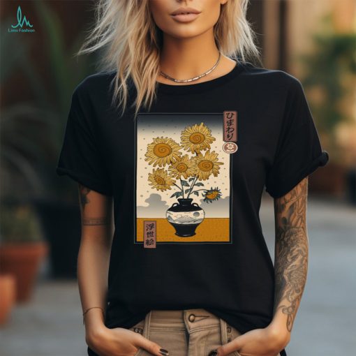 Sunflower Ukiyo E shirt