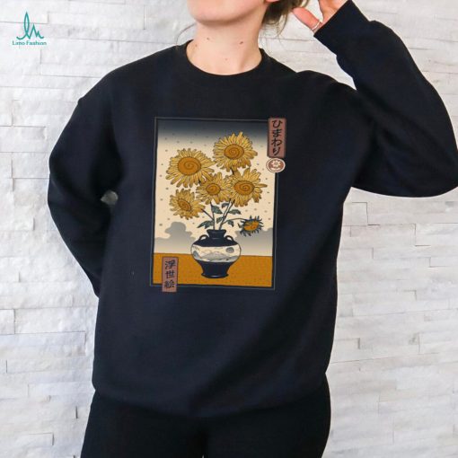 Sunflower Ukiyo E shirt