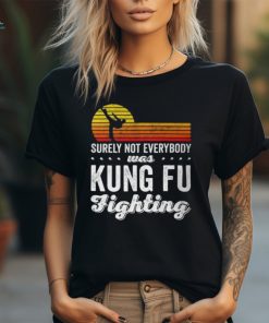 Surely Not Everybody Was Kung Fu Fighting Funny Karate Unisex T Shirt