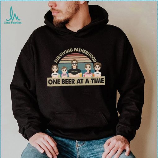 Surviving Fatherhood One Beer At A Time T Shirt