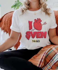 Svengoolie Metv Merch I Heart Sven T Shirt