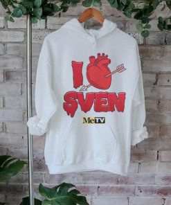 Svengoolie Metv Merch I Heart Sven T Shirt