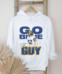 TJ Guy 42 Go Blue Guy Michigan Wolverines signature shirt