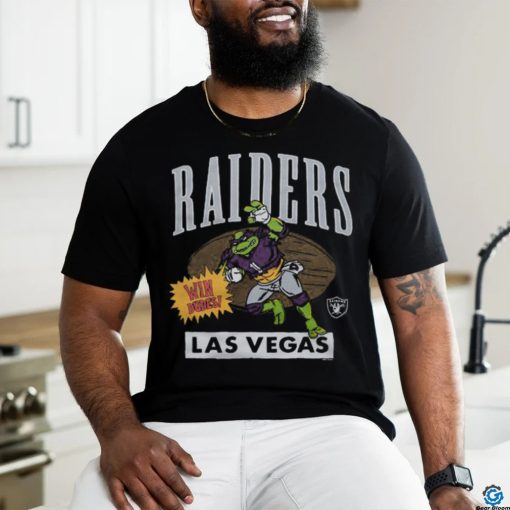 TMNT Donatello x Las Vegas Raiders shirt