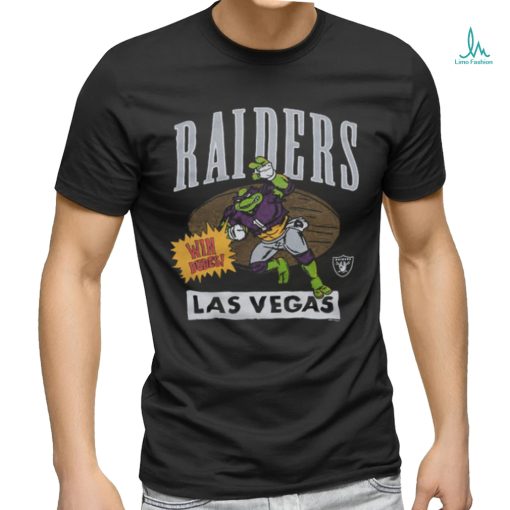 TMNT Donatello x Las Vegas Raiders shirt