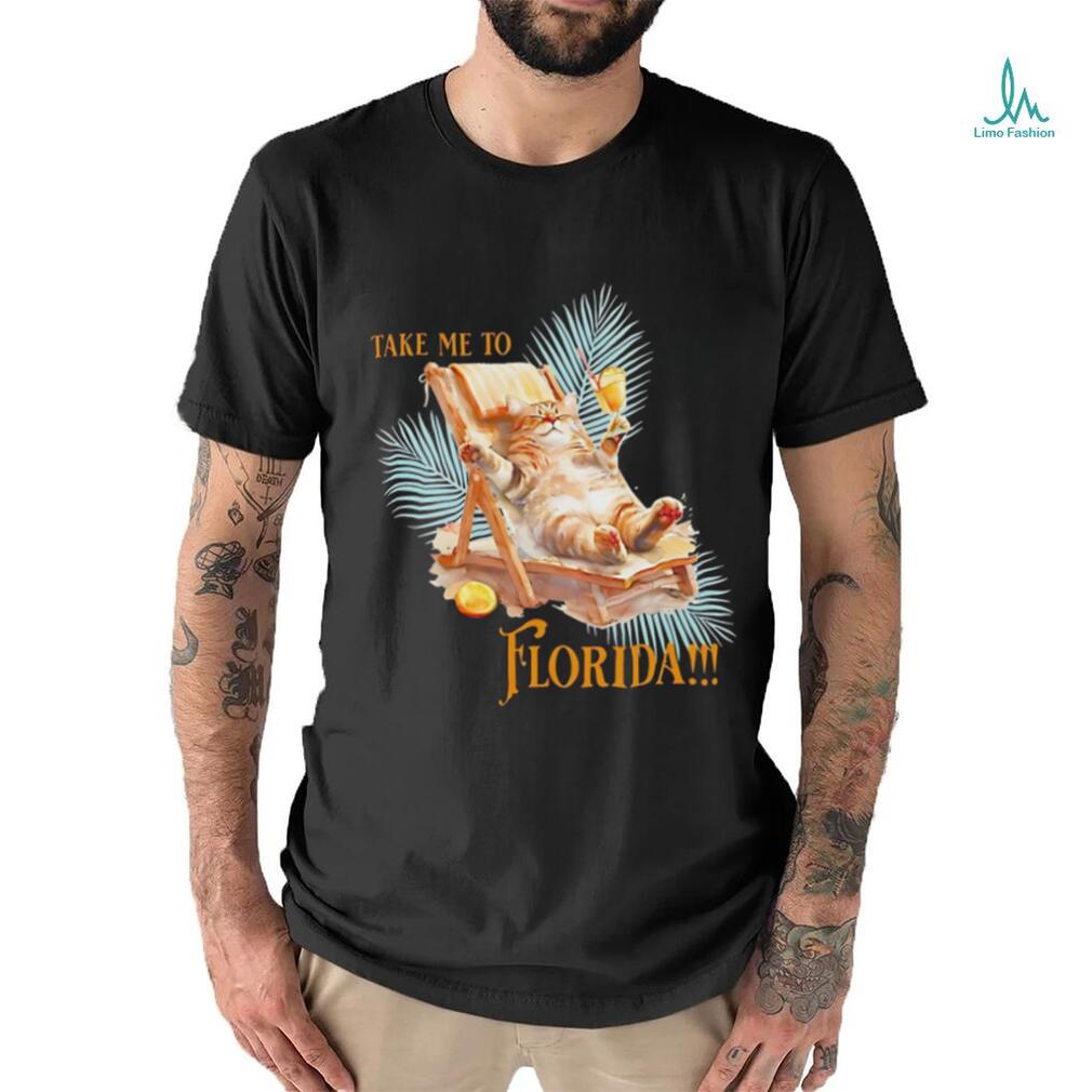 Take me to Florida cat vintage shirt Take me to Florida cat vintage shirt