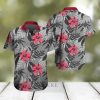 New England Patriots Hawaiian Tracksuit Floral Outfits Button Shirt Beach Shorts