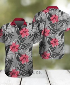 Tampa Bay Buccaneers Hawaiian Tracksuit Floral Outfits Button Shirt Beach Shorts