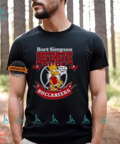 Tampa Bay Buccaneers Nfl Bart Simpson Defensive Dude 2024 T shirt