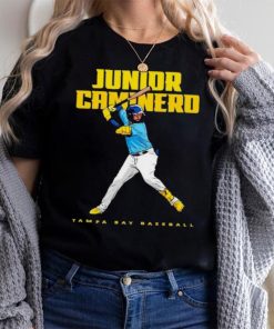 Tampa Bay Rays Junior Caminero Swing Pose shirt